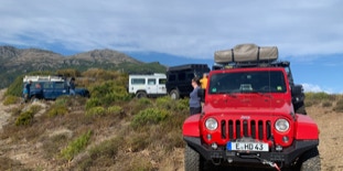 Jeep Piste Berge Cap Corse 