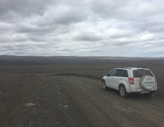 Suziki Grand Vitara auf Island